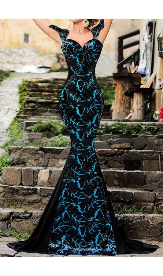 rochie-de-ocazie-elegant-turquoise